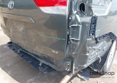 2012 Toyota Sienna Xle V6 8 Passenger из США, поврежденный, VIN 5TDYK3DC0CS221618